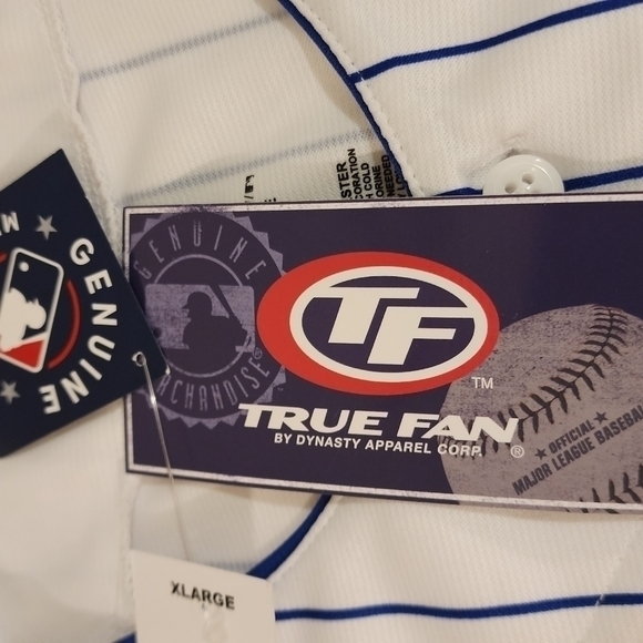 Genuine Merchandise/True Fan Mens MLB Jerseys‎ Size XL (46-48) - Picture 4 of 7